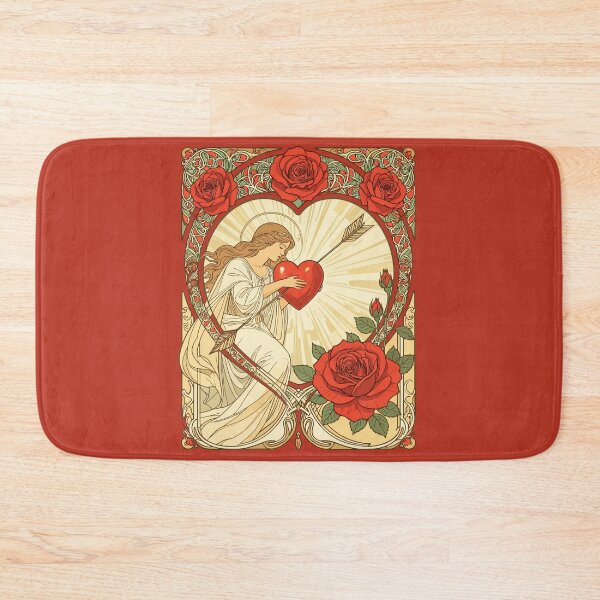 Item preview, Love, Gently Held Vintage Art Nouveau Romance designed and sold by taiche.