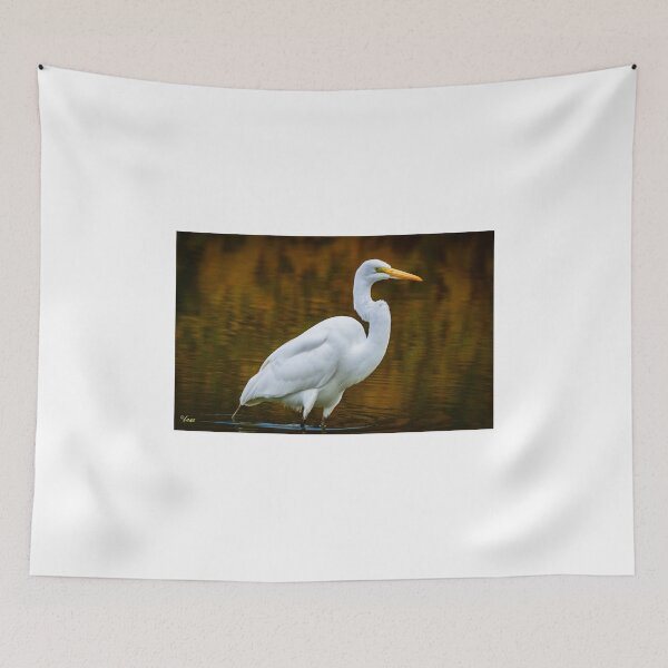Item preview, Egret Wading designed and sold by gemlenz.