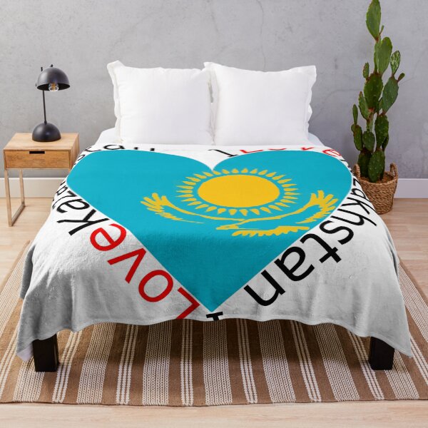 Item preview, I Love Kazakhstan Heart designed and sold by TheIconSmith.