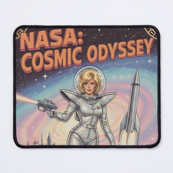 Item preview, NASA: Cosmic Odyssey Sci-Fi Print designed and sold by KieranClegg.