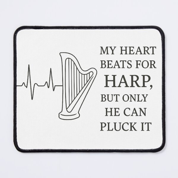 Item preview, A Perfect Gift For A Bride To Be Romantic Harp Quote Gift designed and sold by Virelo.