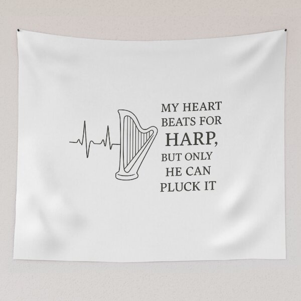 Item preview,  A Perfect Gift For A Bride To Be Romantic Harp Quote Gift designed and sold by Virelo.