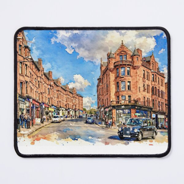 Item preview, High Street, Glasgow Watercolour designed and sold by davidelder.