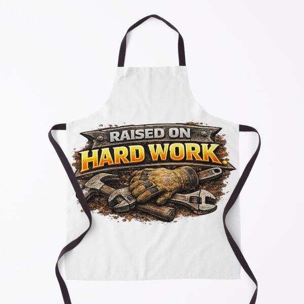 Item preview, Raised on Hard Work designed and sold by 2Guys2Hammers.