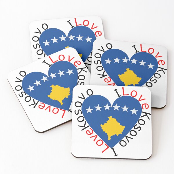 Item preview, I Love Kosovo  Heart designed and sold by TheIconSmith.