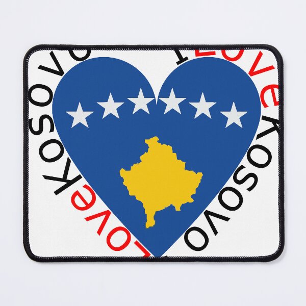 Item preview, I Love Kosovo  Heart designed and sold by TheIconSmith.