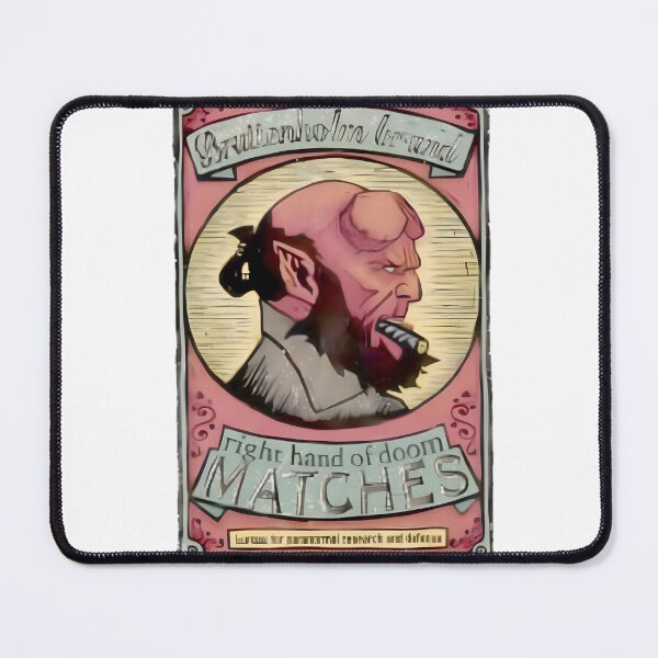 Item preview, Vintage Hellboy Right Hand Of Doom Matches Art designed and sold by BakerzqMTees.