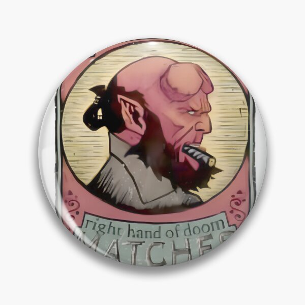 Item preview, Vintage Hellboy Right Hand Of Doom Matches Art designed and sold by BakerzqMTees.