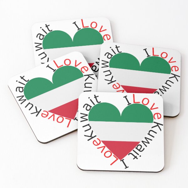 Item preview, I Love Kuwait  Heart designed and sold by TheIconSmith.