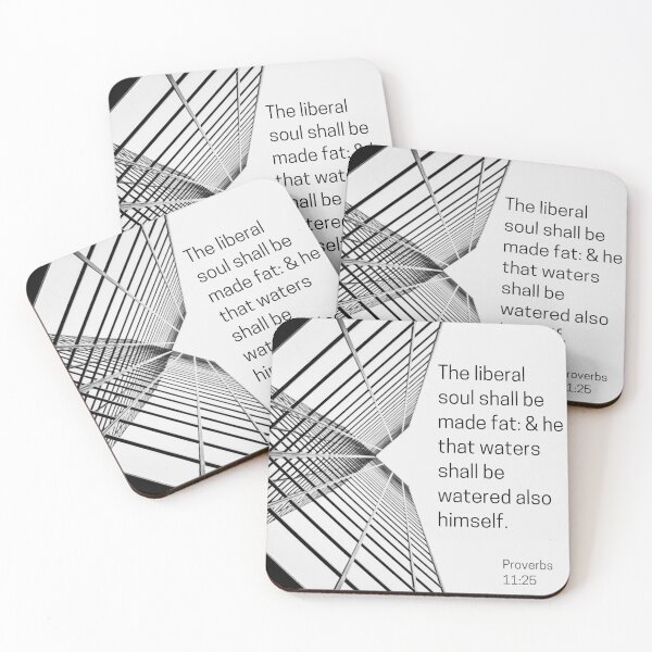 Item preview, Proverbs 11:25 designed and sold by Undonemadenew.