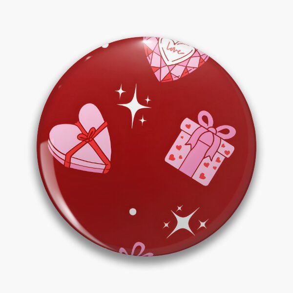 Item preview, Cute Valentine Gift Pattern Pillow – Pink Hearts & Love Boxes designed and sold by FestivityFinds.