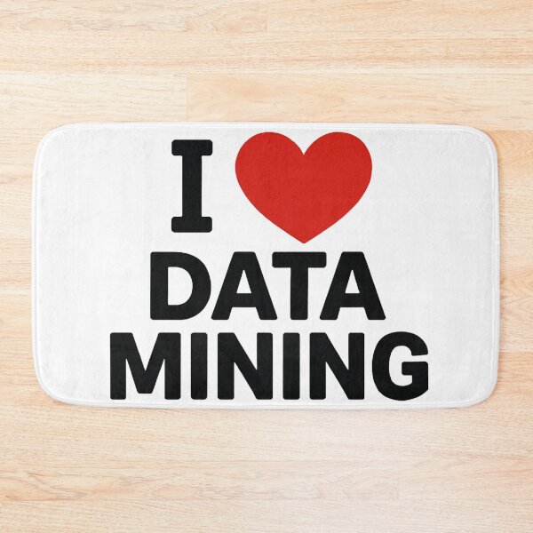 Artikelvorschau, Ich liebe Data Mining Lustige Geschenke für Technikfreaks entworfen und verkauft von Virelo.