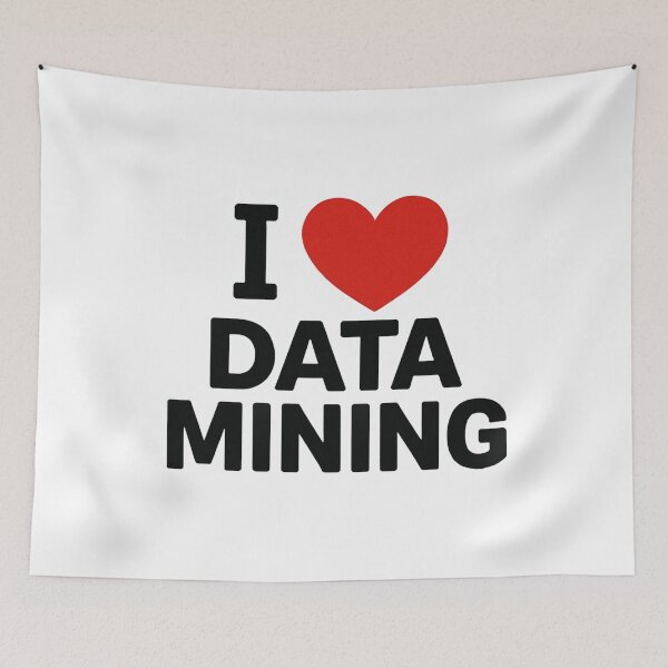 Item preview, I Love Data Mining Funny Gifts For Techie designed and sold by Virelo.