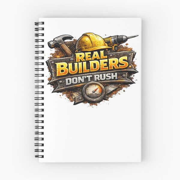 Item preview, Los verdaderos constructores no se apresuran designed and sold by 2Guys2Hammers.