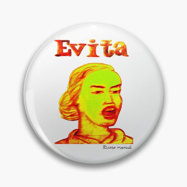 Item preview, Evita Peron designed and sold by Diego Manuel Rodriguez.