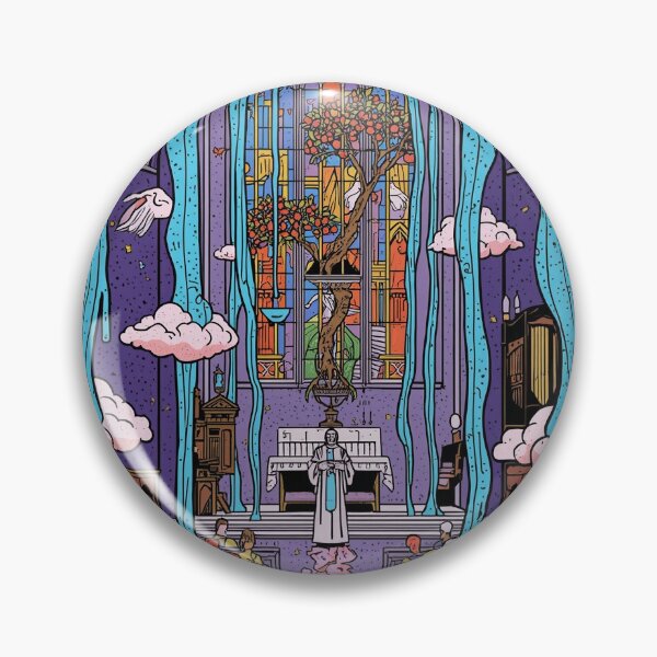 Item preview, Liquid Faith: The Cathedral of Flowing Glass designed and sold by PictorialWhimsy.