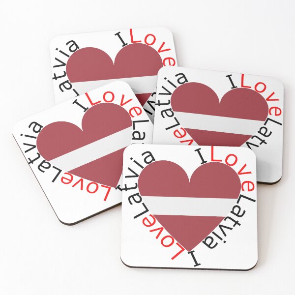 Item preview, I Love Latvia  Heart designed and sold by TheIconSmith.