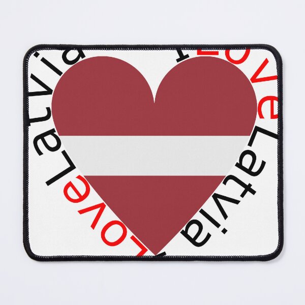 Item preview, I Love Latvia Heart designed and sold by TheIconSmith.