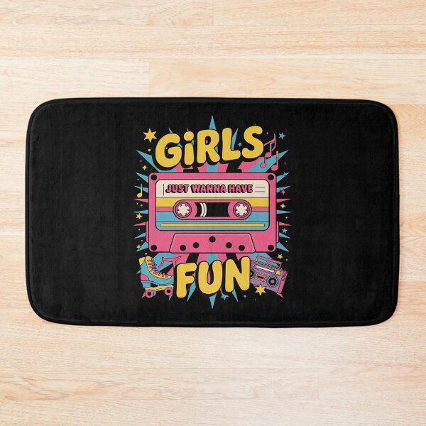 Item preview, Girls Just Wanna Have Fun Awesome 70's 80's 90's 1980s  7 designed and sold by angolinnArt.