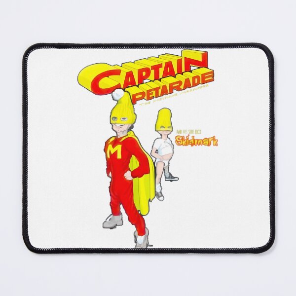 Item preview, Captain Petarade & Skidmark Retro Comic Duo designed and sold by BakerzqMTees.
