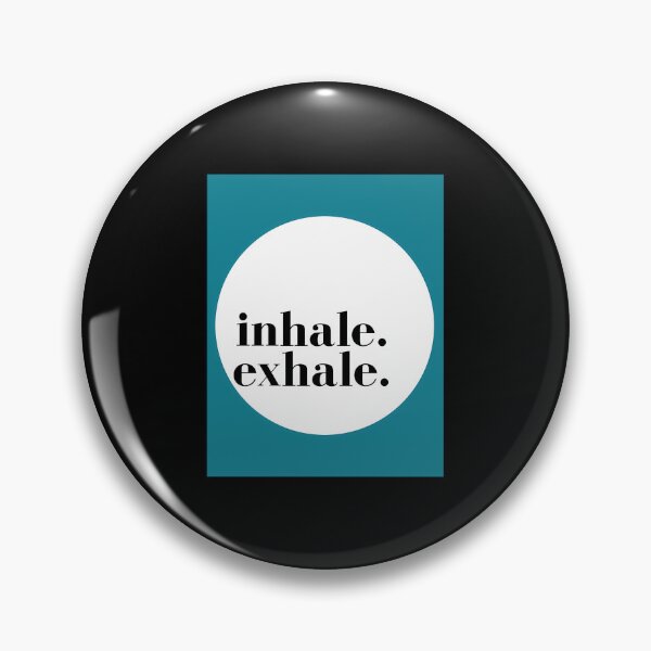 Item preview, Inhale Exhale Mindfulness Poster designed and sold by yrxclpbet35.