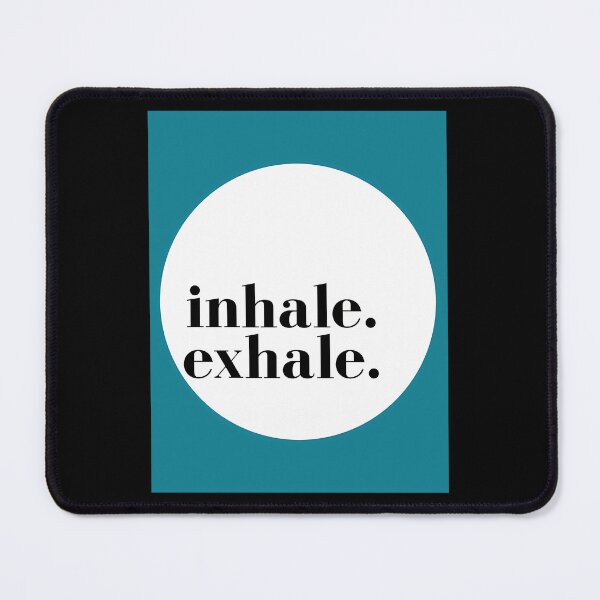Item preview, Inhale Exhale Mindfulness Poster designed and sold by yrxclpbet35.