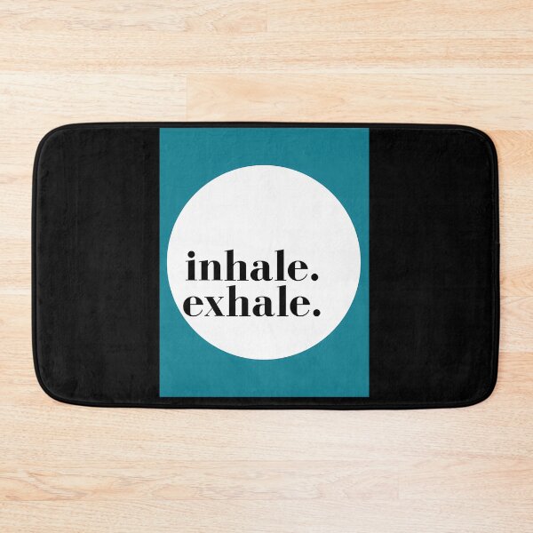 Item preview, Inhale Exhale Mindfulness Poster designed and sold by yrxclpbet35.