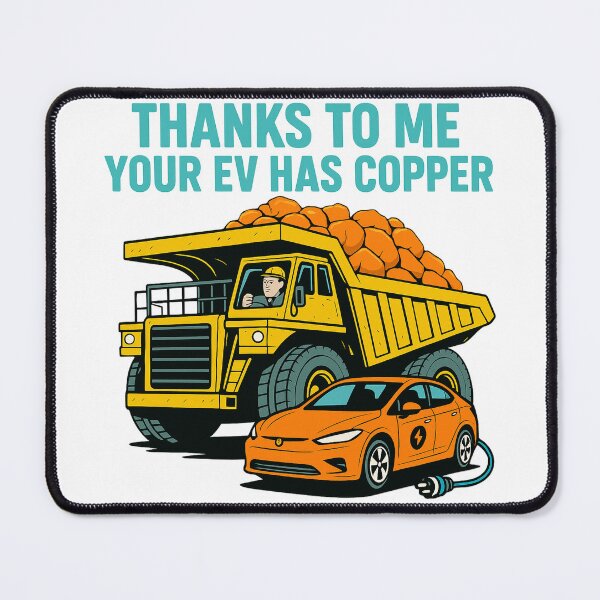 Item preview, Gifts For Mining Truck Operators Making Electric Cars designed and sold by Virelo.