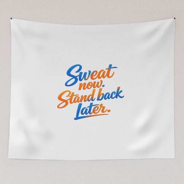 Item preview, Sweat Now. Stand Back Later. designed and sold by 2Guys2Hammers.