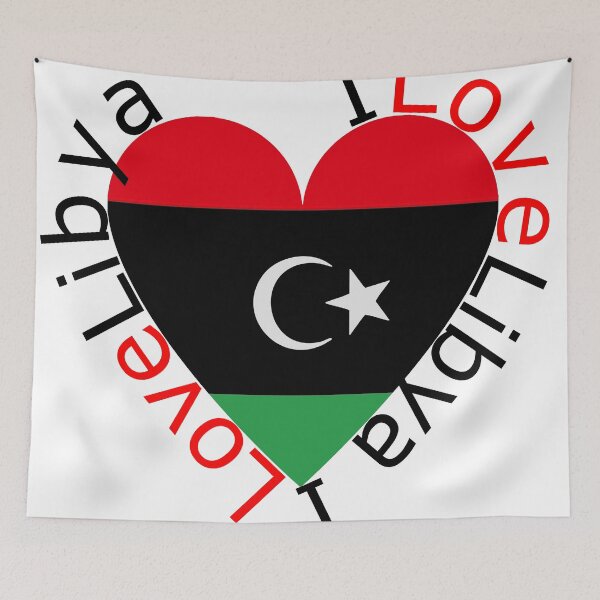 Item preview, I Love Libya  Heart designed and sold by TheIconSmith.