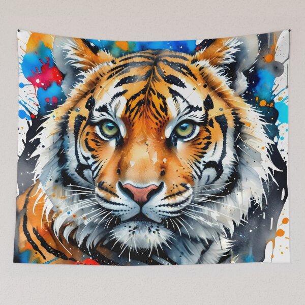 Item preview, Tiger designed and sold by nataliakuruch.