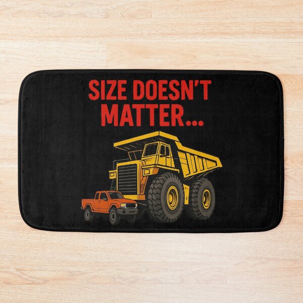 Item preview, Mining Truck vs Pickup Size Doesn’t Matter designed and sold by Virelo.