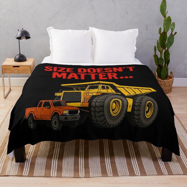 Item preview, Mining Truck vs Pickup Size Doesn’t Matter designed and sold by Virelo.