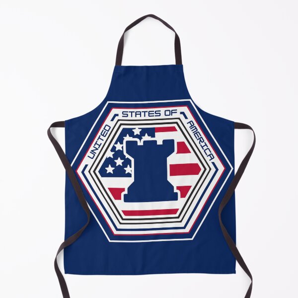 Item preview, United States of America Digital Fortress Hexagon Emblem – Patriotic Blue Tower Design for Veterans, Military Families, and Proud Americans designed and sold by GFamilyC.