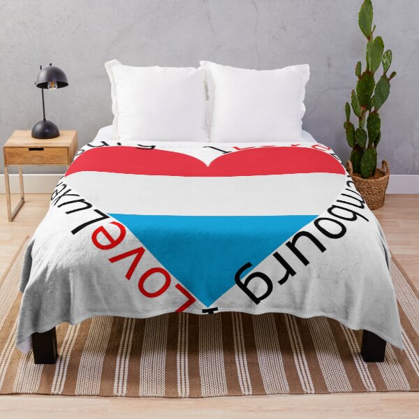 Item preview, I Love Luxembourg Heart designed and sold by TheIconSmith.
