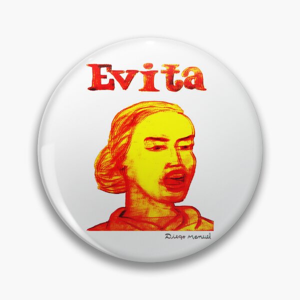 Item preview, Evita Peron designed and sold by Diego Manuel Rodriguez.