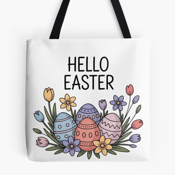 Item preview, Hello Easter – Soft Floral Easter Egg Illustration designed and sold by WikaKowalczyk.
