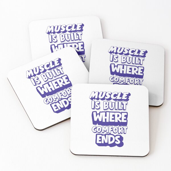Item preview, Comfort Ends Gym Quote designed and sold by berwies.