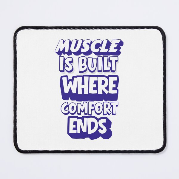 Item preview, Comfort Ends Gym Quote designed and sold by berwies.