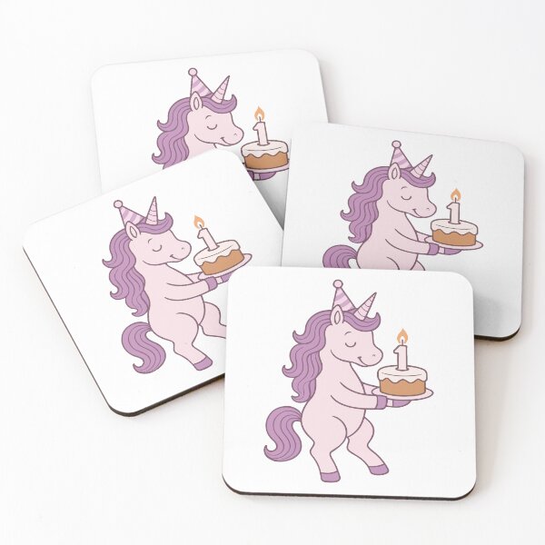 Item preview, Vintage Purple Unicorn Birthday Cake Retro 1st Birthday designed and sold by stylishdzign.