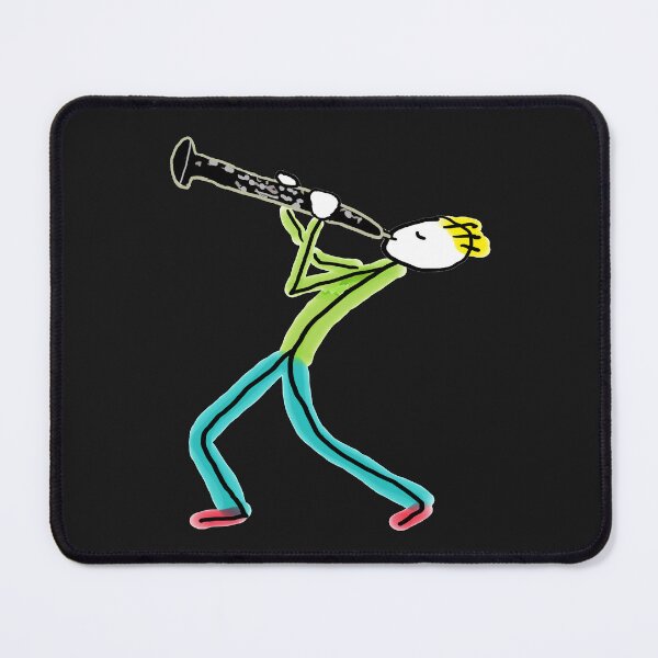 Item preview, Oboe Playing Stickman designed and sold by Mark-Ewbie.