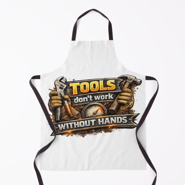 Item preview, Tools Don't Work Without Hands designed and sold by 2Guys2Hammers.
