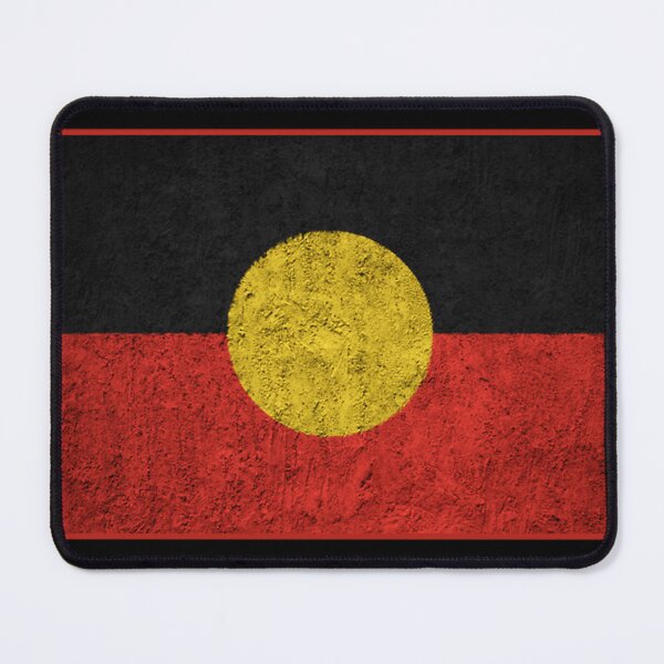Item preview, Distressed Aboriginal Flag Classic designed and sold by mahmoudemad10.
