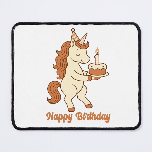 Item preview, Vintage Unicorn Birthday Cake Retro 1st Birthday designed and sold by stylishdzign.