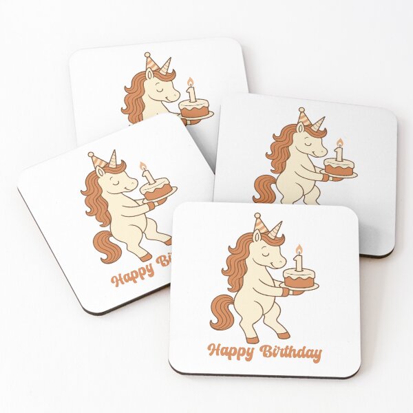 Item preview, Vintage Unicorn Birthday Cake Retro 1st Birthday designed and sold by stylishdzign.