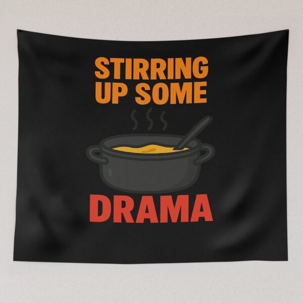 Item preview, Funny Cooking Drama Meme For Food Lovers  designed and sold by Virelo.