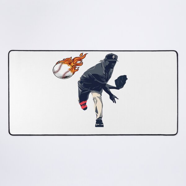 Item preview, Flaming Fastball – Power Pitch Baseball Art T-Shirt designed and sold by RMTrendy.