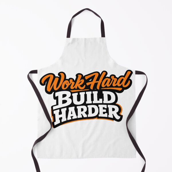 Item preview, Work Hard Build Harder designed and sold by 2Guys2Hammers.