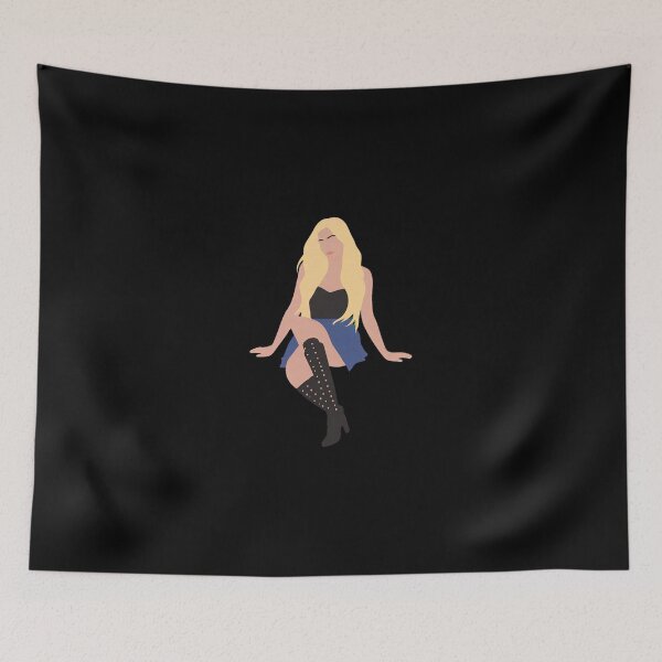 Aperçu de l'œuvre Illustration sans contours d'Avril Lavigne créée et vendue par dsxclothing.