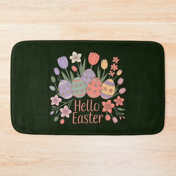 Item preview, Hello Easter – Soft Floral Easter Egg Illustration designed and sold by WikaKowalczyk.